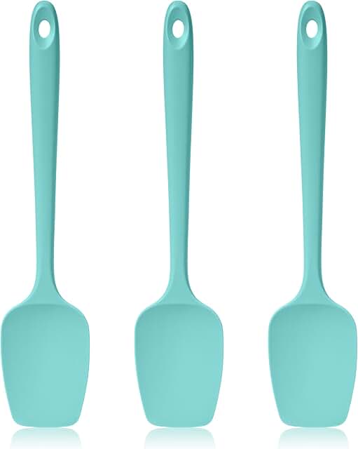 Heat-Resistant Silicone Spatula Set for Cooking and Baking