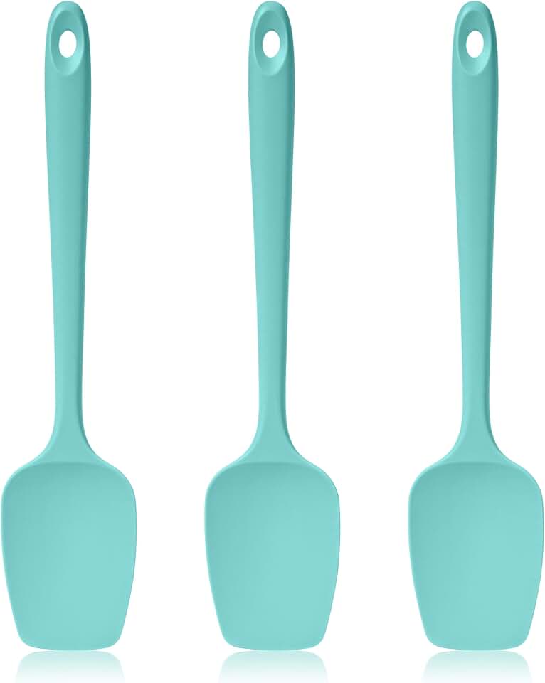 Heat-Resistant Silicone Spatula Set for Cooking and Baking