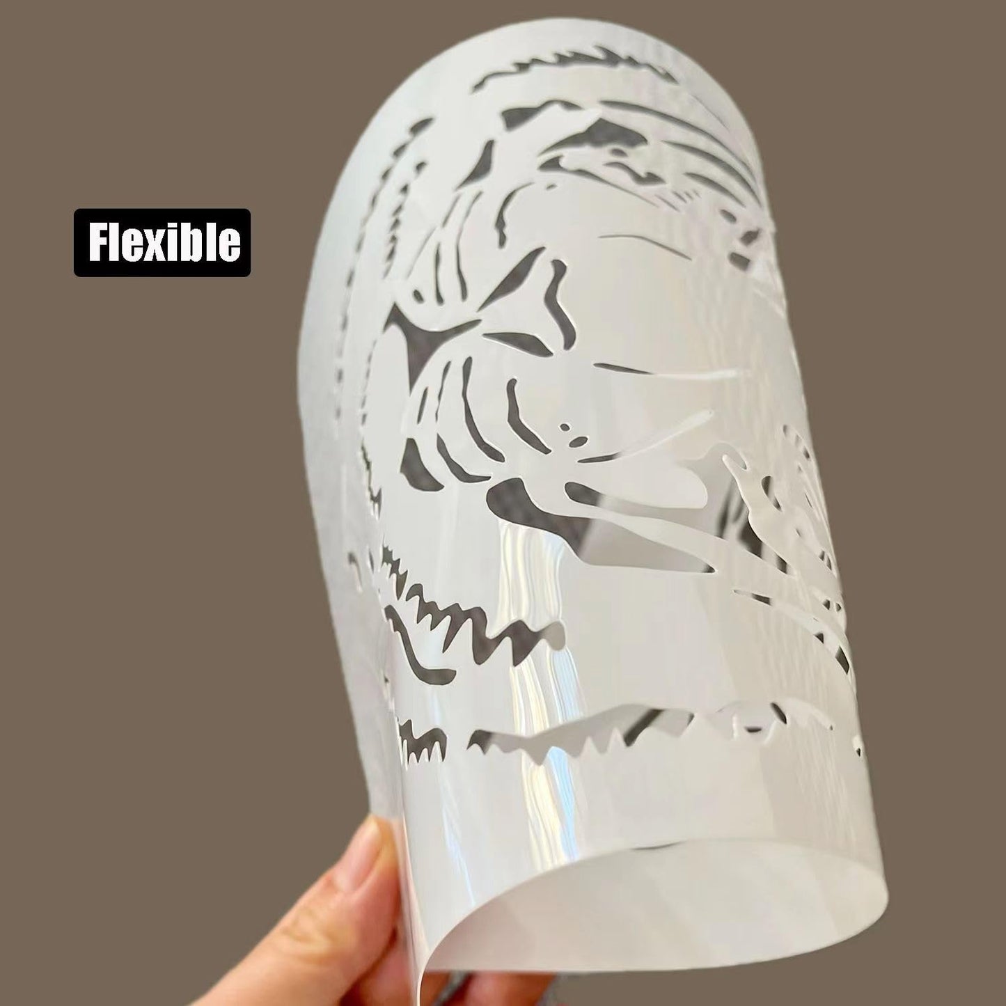 10 Pcs Reusable Forest Wildlife Painting Stencils