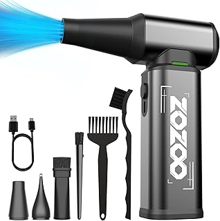 Powerful Cordless Air Duster with LED Light