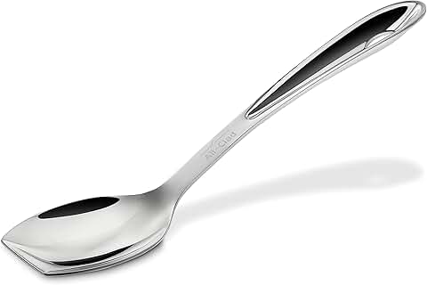 Specialty Stainless Steel Solid Spoon for Kitchen Use