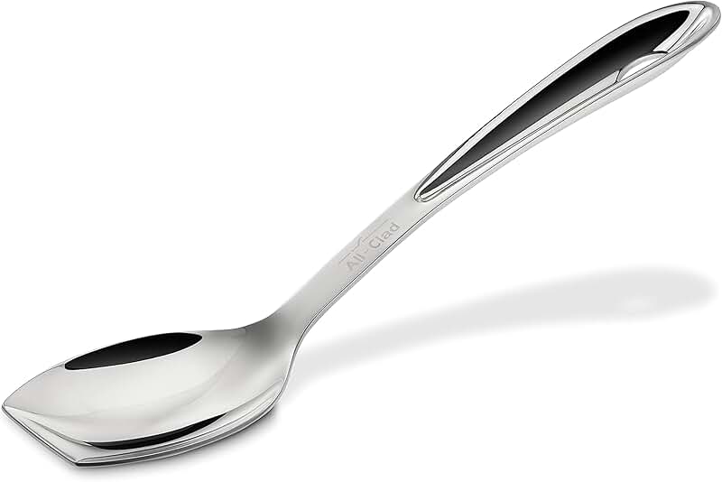 Specialty Stainless Steel Solid Spoon for Kitchen Use