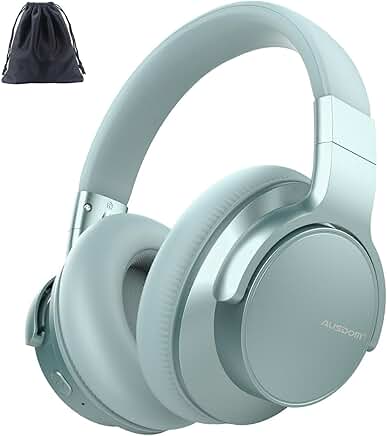 Wireless Noise Cancelling Over-Ear Headphones with 50H Playtime