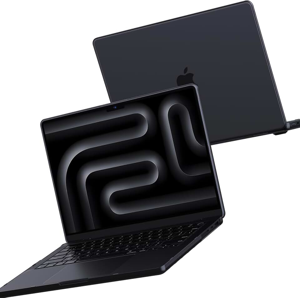 Protective Hard Case for 16-Inch MacBook Pro in Space Black