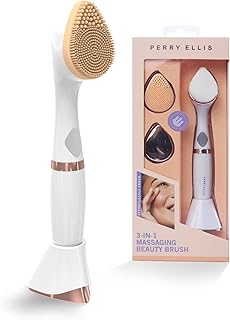 3-in-1 Electric Skincare Brush with Silicone Cleanser and Massager