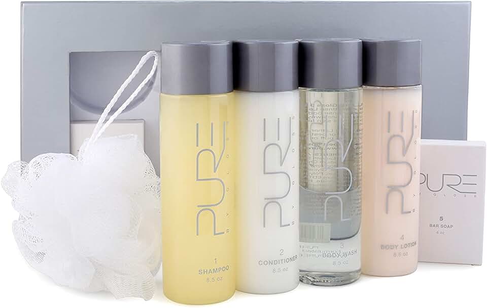 Fresh Lemon Scent Gift Set for Hair and Skin