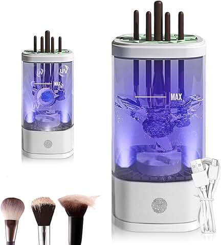 Electric Makeup Brush Cleaner with Dry Function