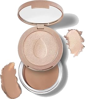 Creamy Bronzer and Highlighter Duo in Pearl and Buff