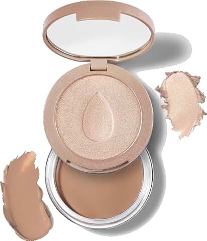 Creamy Bronzer and Highlighter Duo in Pearl and Buff