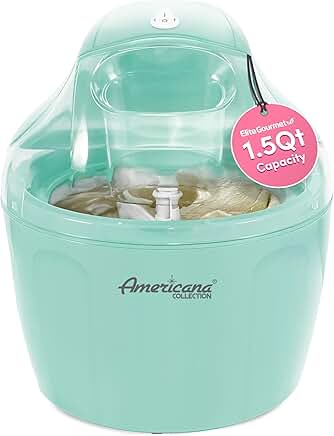 Electric Ice Cream Maker with Freezer Bowl