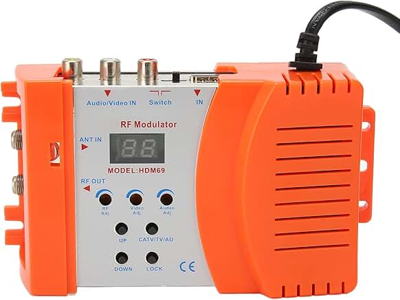Digital RF Modulator for AV to RF Conversion