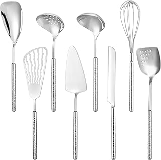 8-Piece Stainless Steel Kitchen Utensil Set