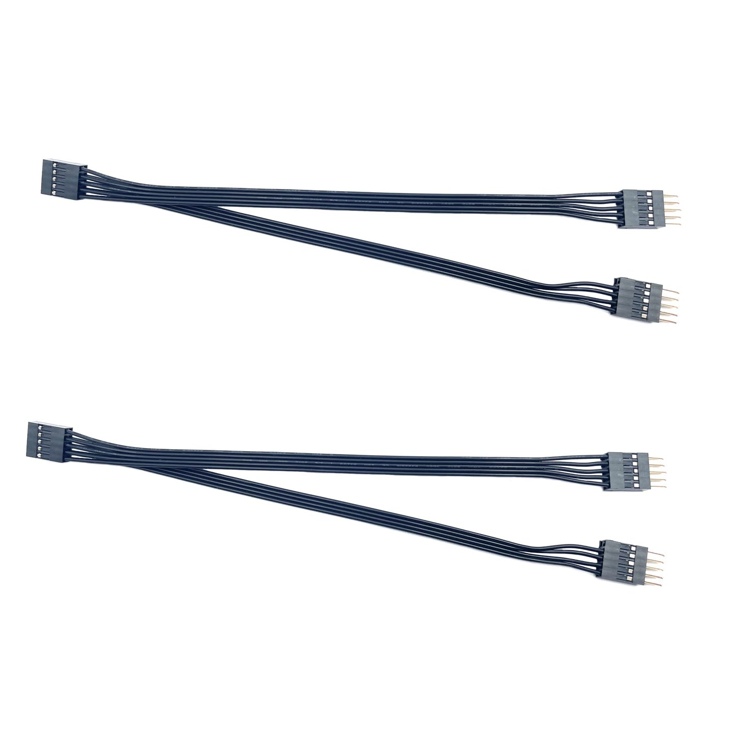 2-Pack USB 2.0 Motherboard Y Splitter Cables