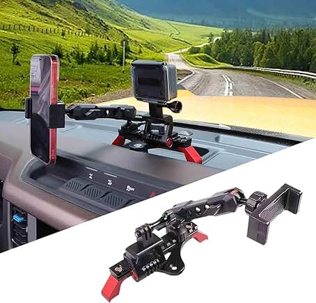 Adjustable Aluminum Phone and GoPro Holder