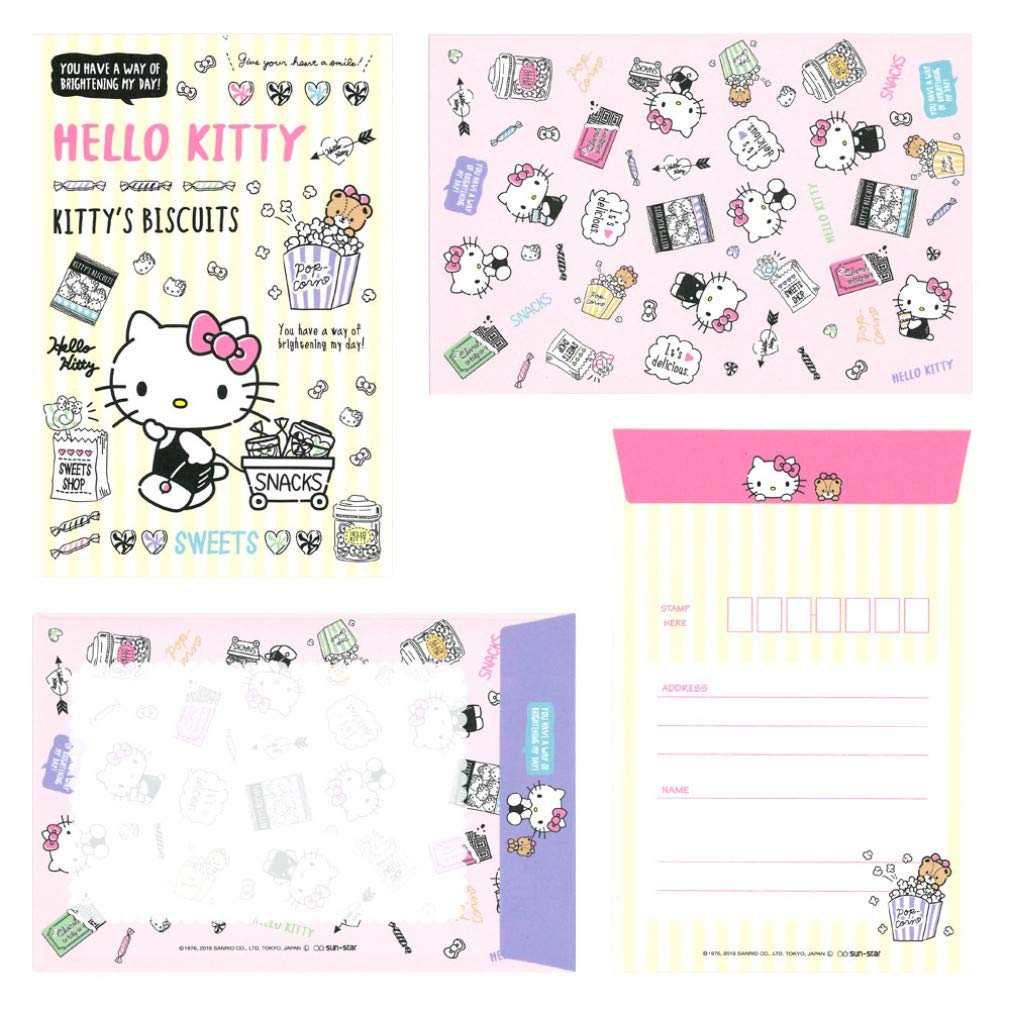 Hello Kitty Tulip Letter Set