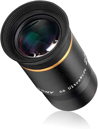 Fully Coated 20mm 66° Wide Angle Telescope Eyepiece