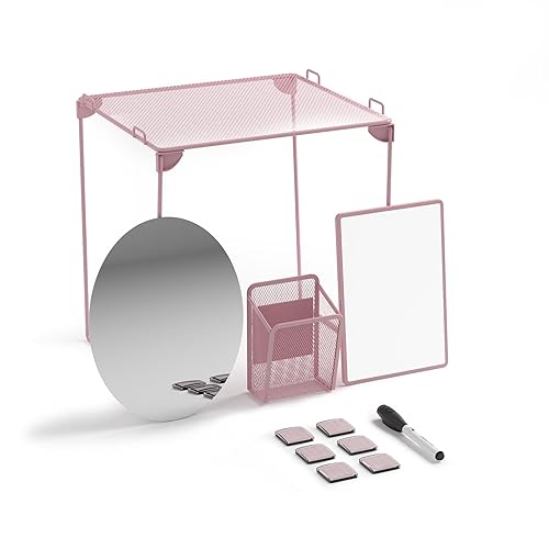 11-Piece Blush Locker Organizer and Decor Kit