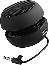 Small portable 3.5mm speaker with built-in battery