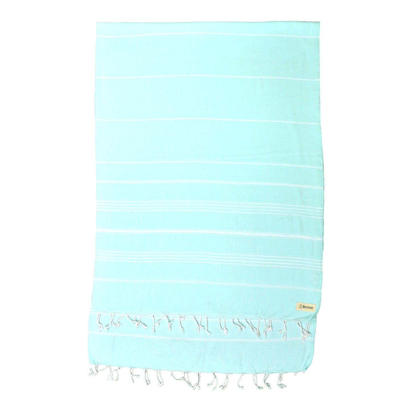 Aqua Marine Anatolia XL Cotton Throw Blanket Towel - 100% Soft & Cozy, 61 x 82 Inches