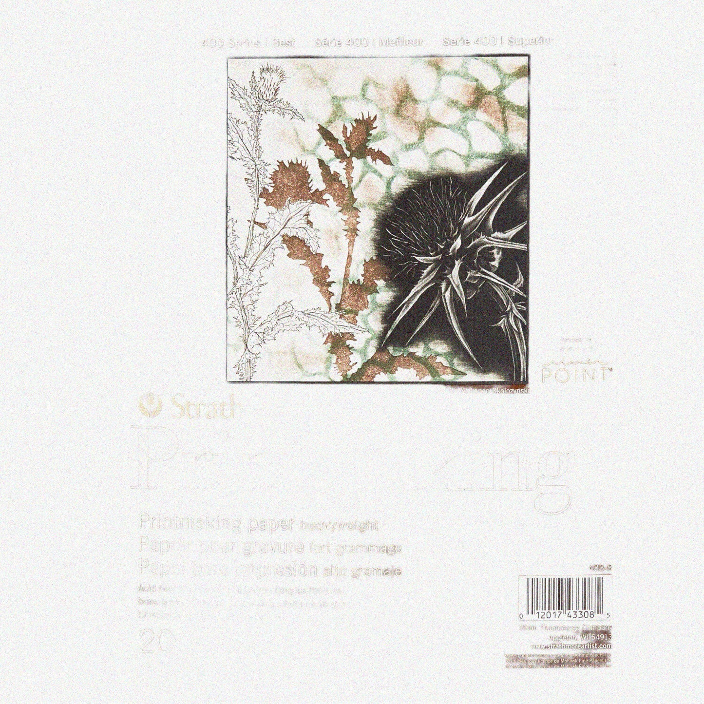 Printmaking Paper Pad 8" x 10" 20 Sheets