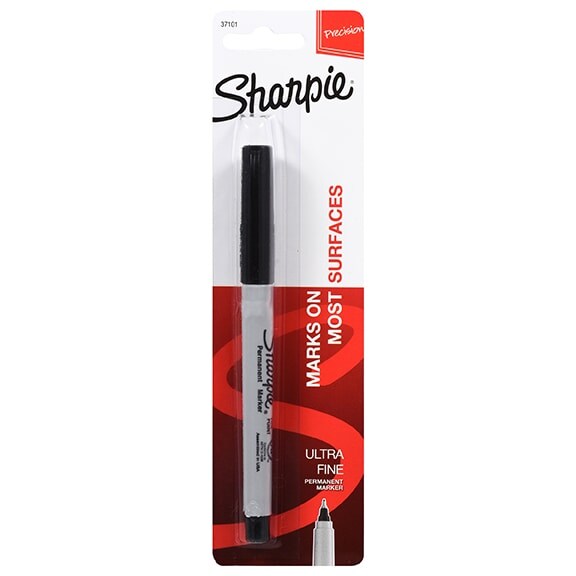 Sharpie Black Ultra Fine Tip Permanent Markers (Pack of 48)