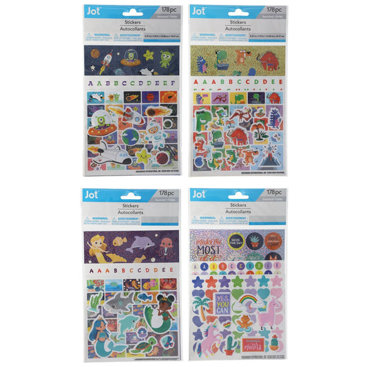 Jot Layered Combo Sticker Packs (Pack of 36)