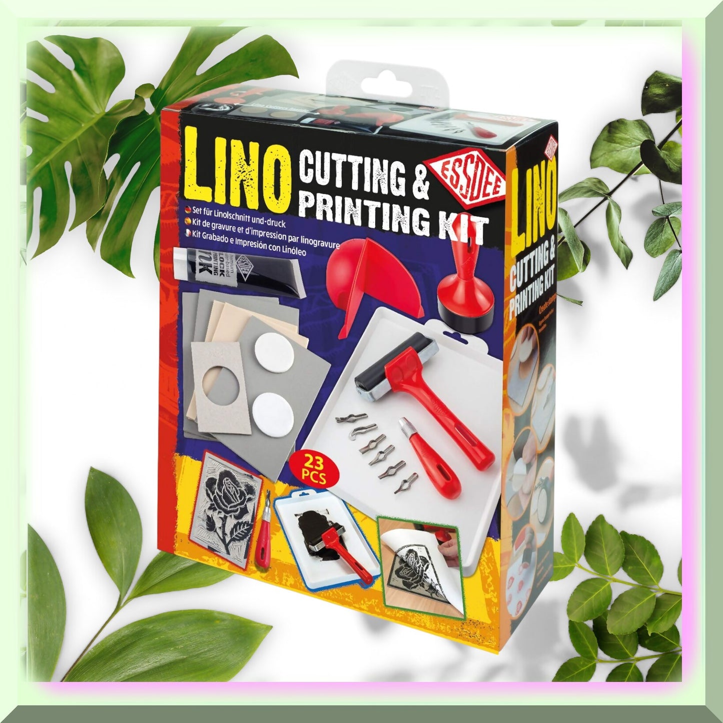 Lino Print Art Kit 22-Piece Set