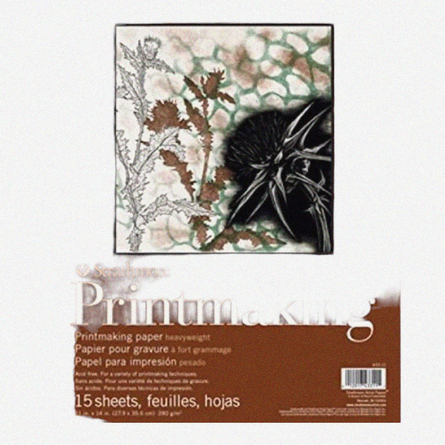 Printmaking Paper Pad 11"X14" 15 Sheets