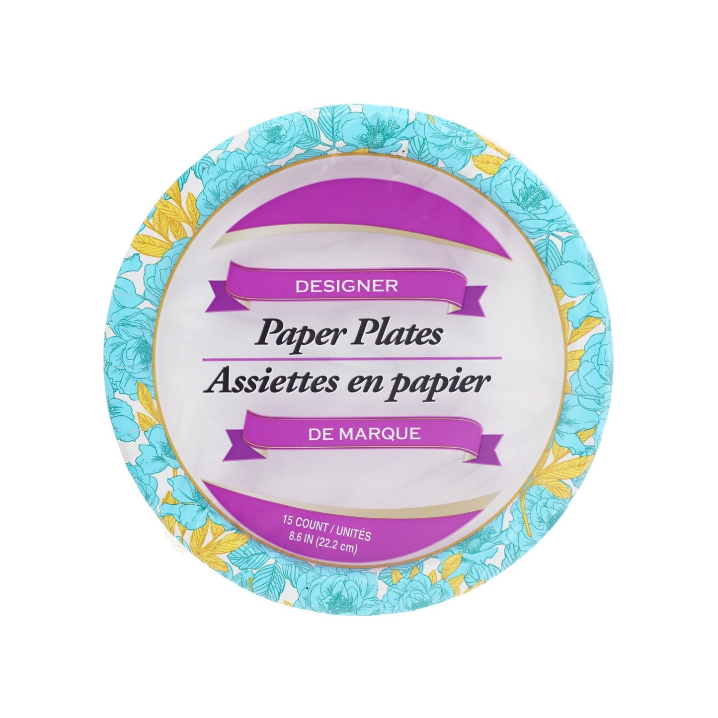 The Home Store Designer Paper Dinner Plates, 15-ct. Packs (Pack of 32)