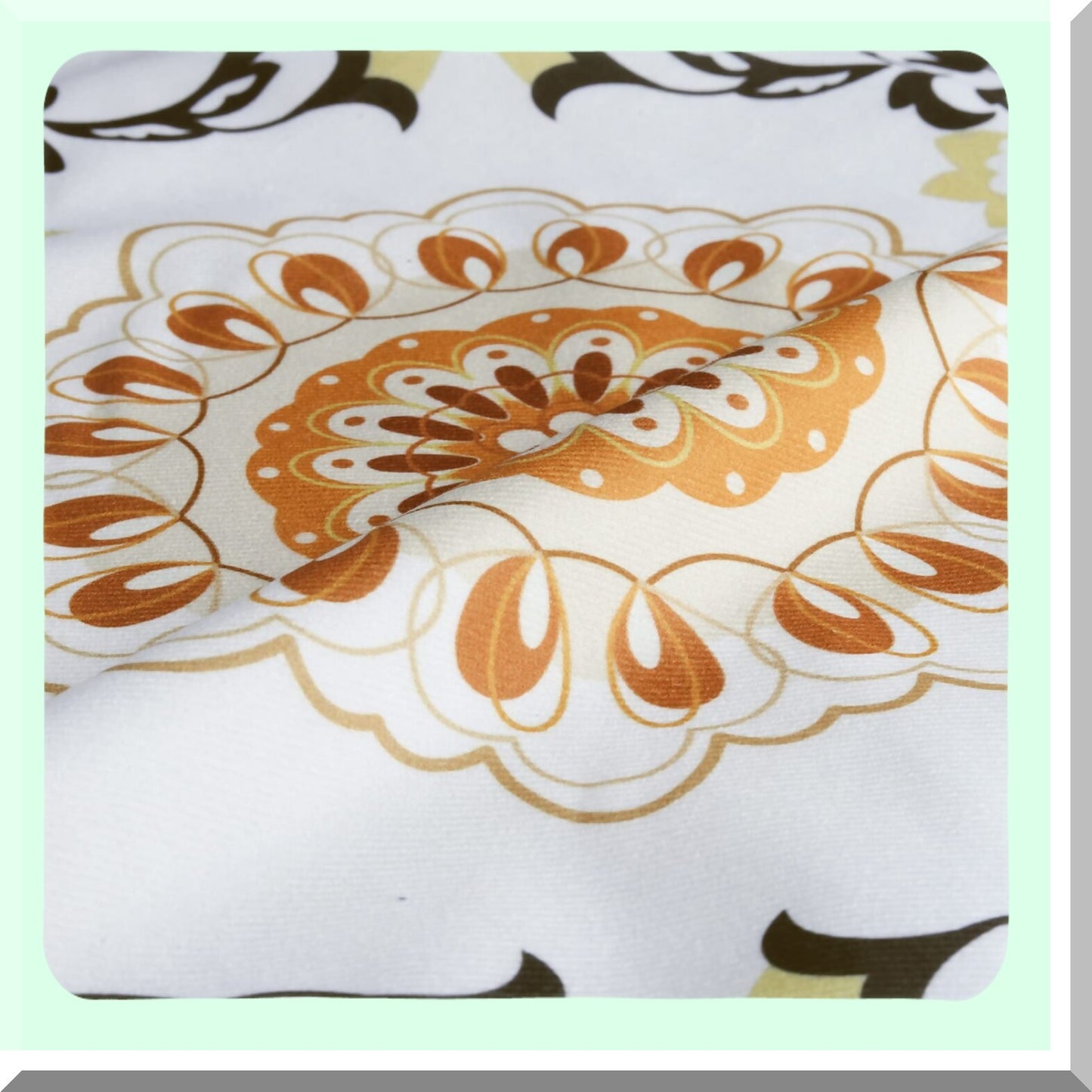 Boho Chic Velvet Floral Pillowcase Set - Mid Century Decorative Cushion Covers for Couch, Sofa, Bed - Soft Tan Bohemian Home Decor - 18x18, Pack of 4