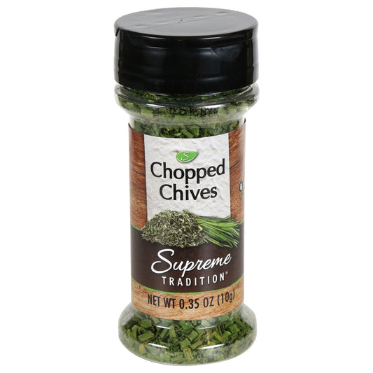 Supreme Tradition Chopped Chives, 0.35-oz. (Pack of 12)