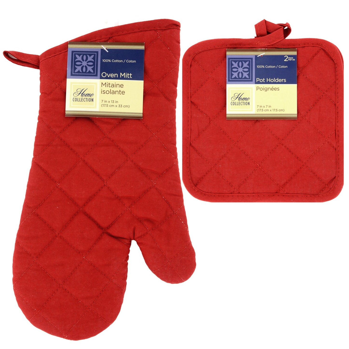 Home Collection Red Cotton Kitchen Linens (Pack of 24)