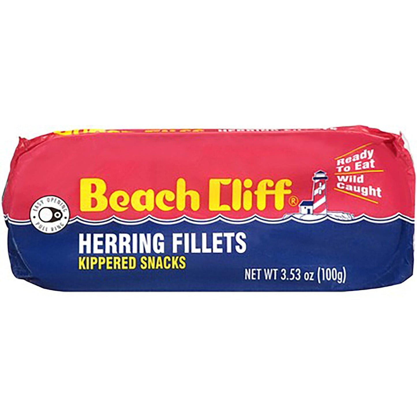 Beach Cliff Kippered Herring Fillets, 3.53-oz. (Pack of 12)