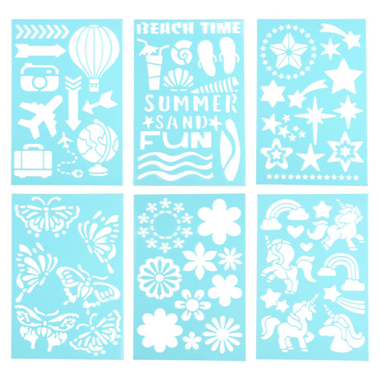Crafter's Square Themed Stencils (Pack of 36)