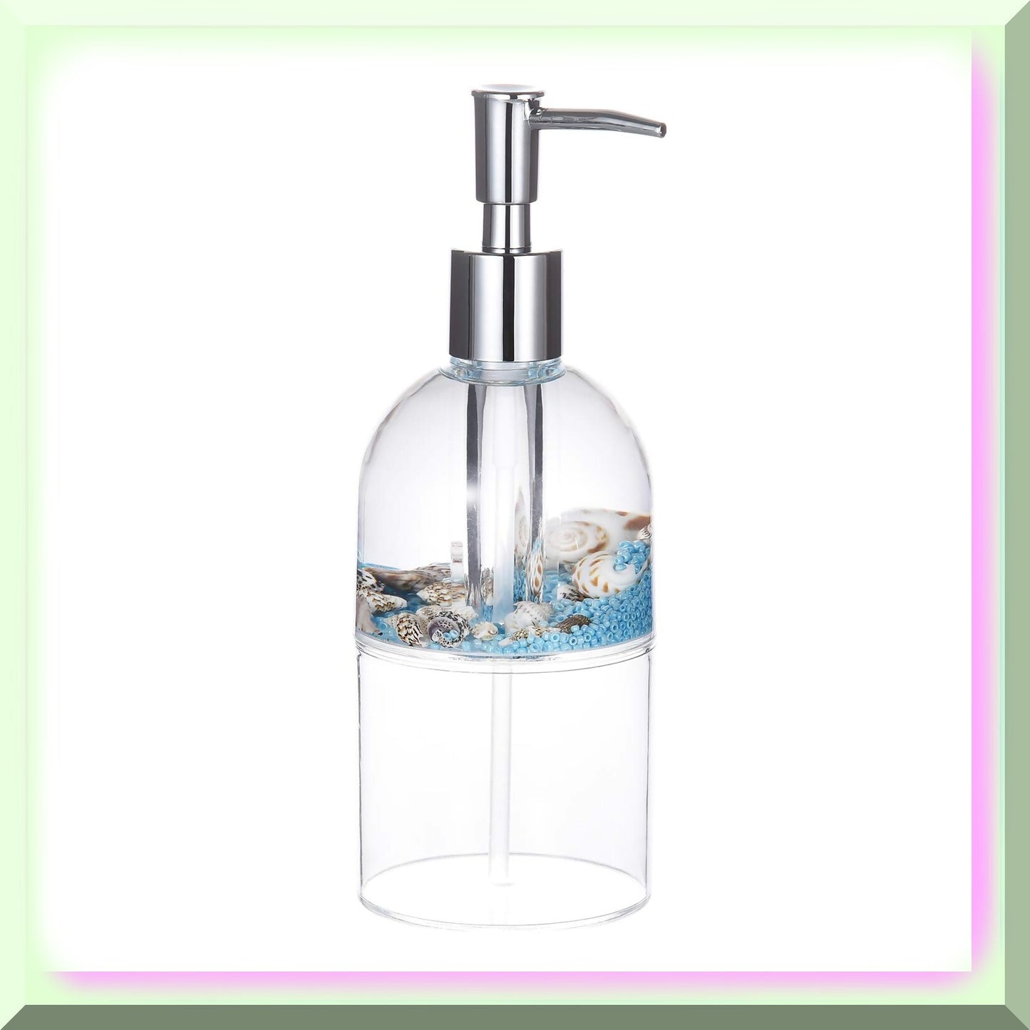 4 Piece Acrylic Floating Bathroom Vanity Accessory Set