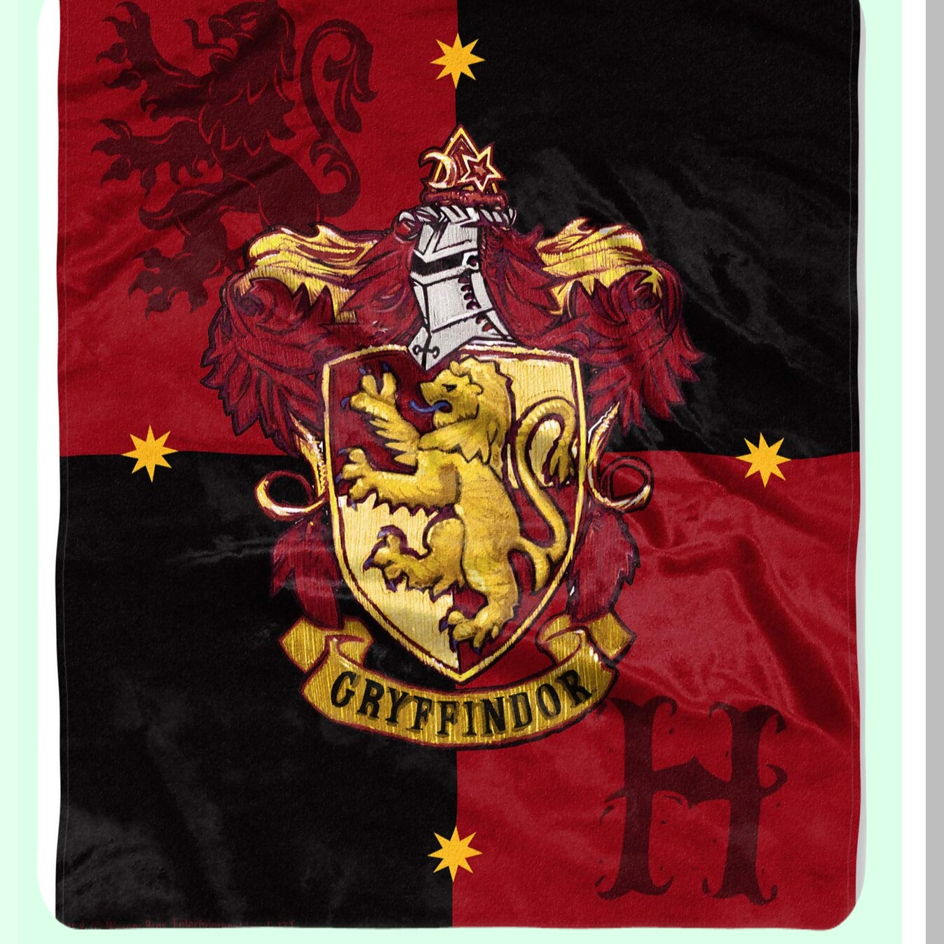 Ravenclaw Enchanted Silk Touch Throw Blanket - 50" x 60" - Cozy Hogwarts House Crest Design