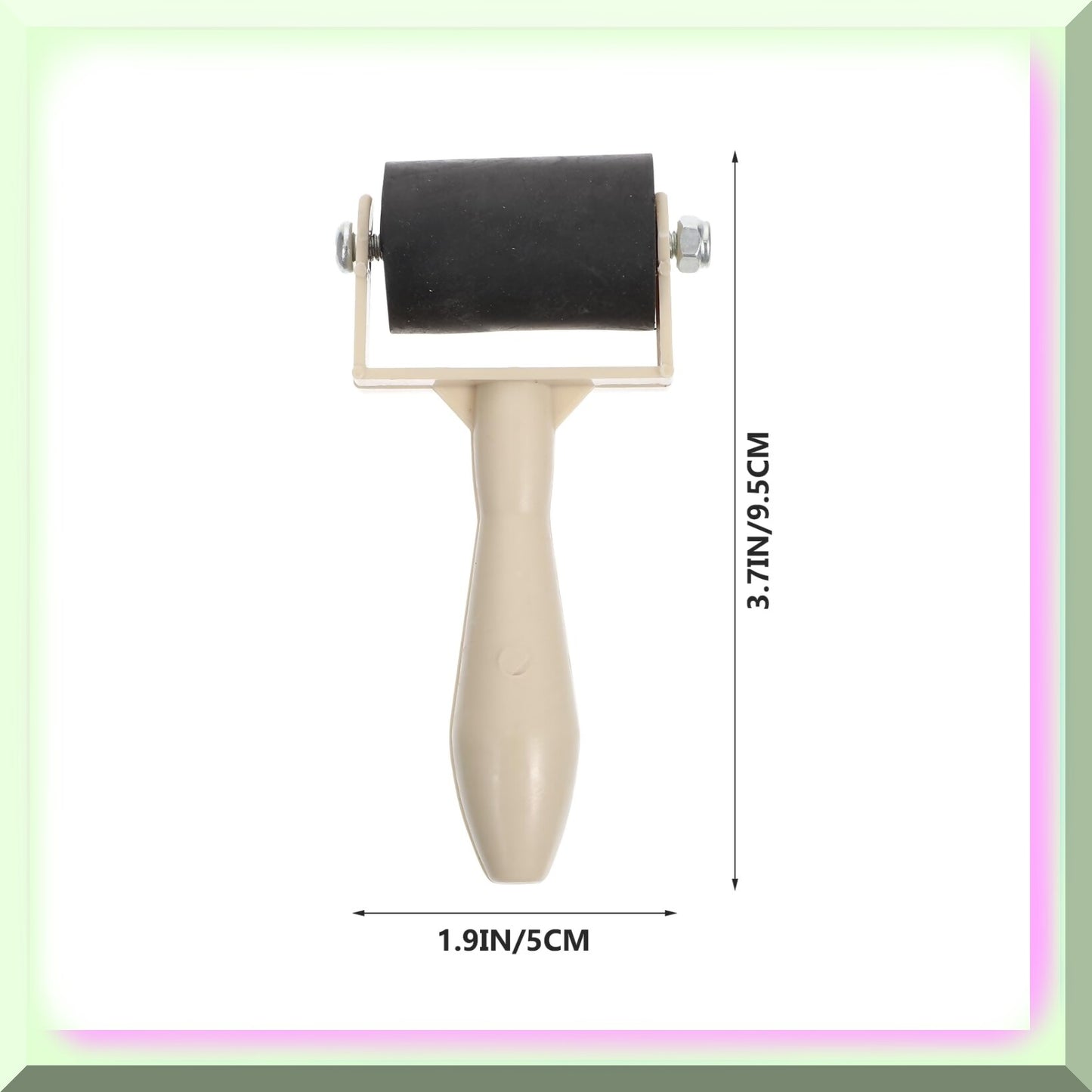 ArtPrint Pro 15 Pcs Rubber Brayer Roller Set