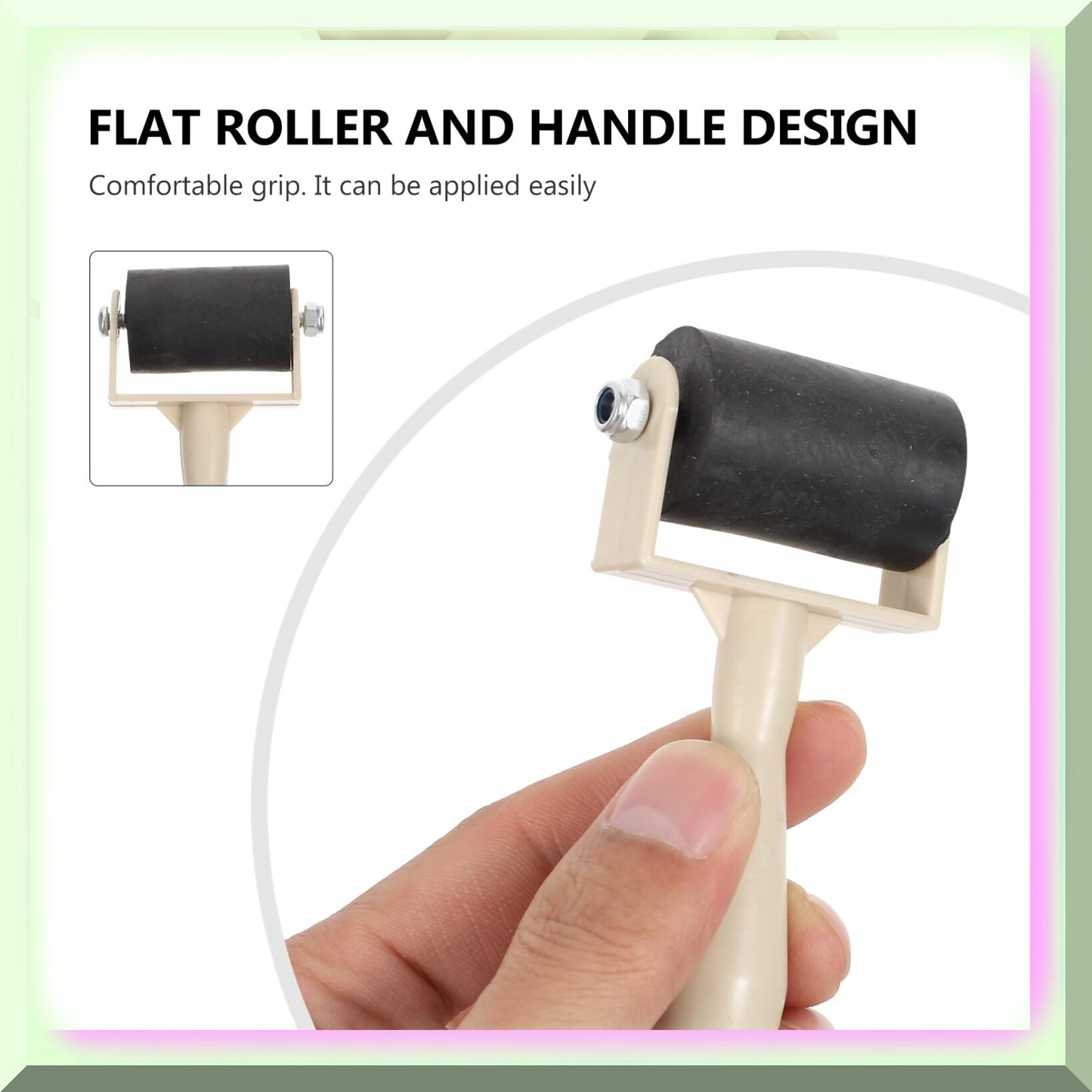 ArtPrint Pro 15 Pcs Rubber Brayer Roller Set