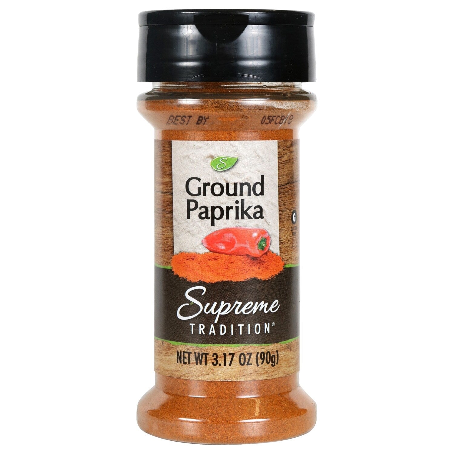 Supreme Tradition Ground Paprika, 3.17 oz. (Pack of 12)