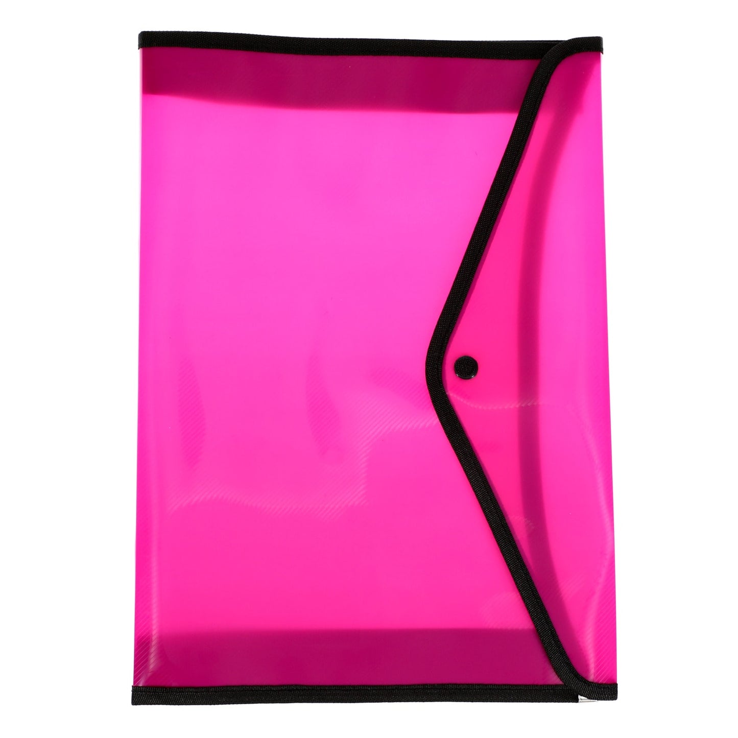 Jot Plastic & Nylon File Folders with Snap Closures, 13x9.5-in. (Pack of 36)