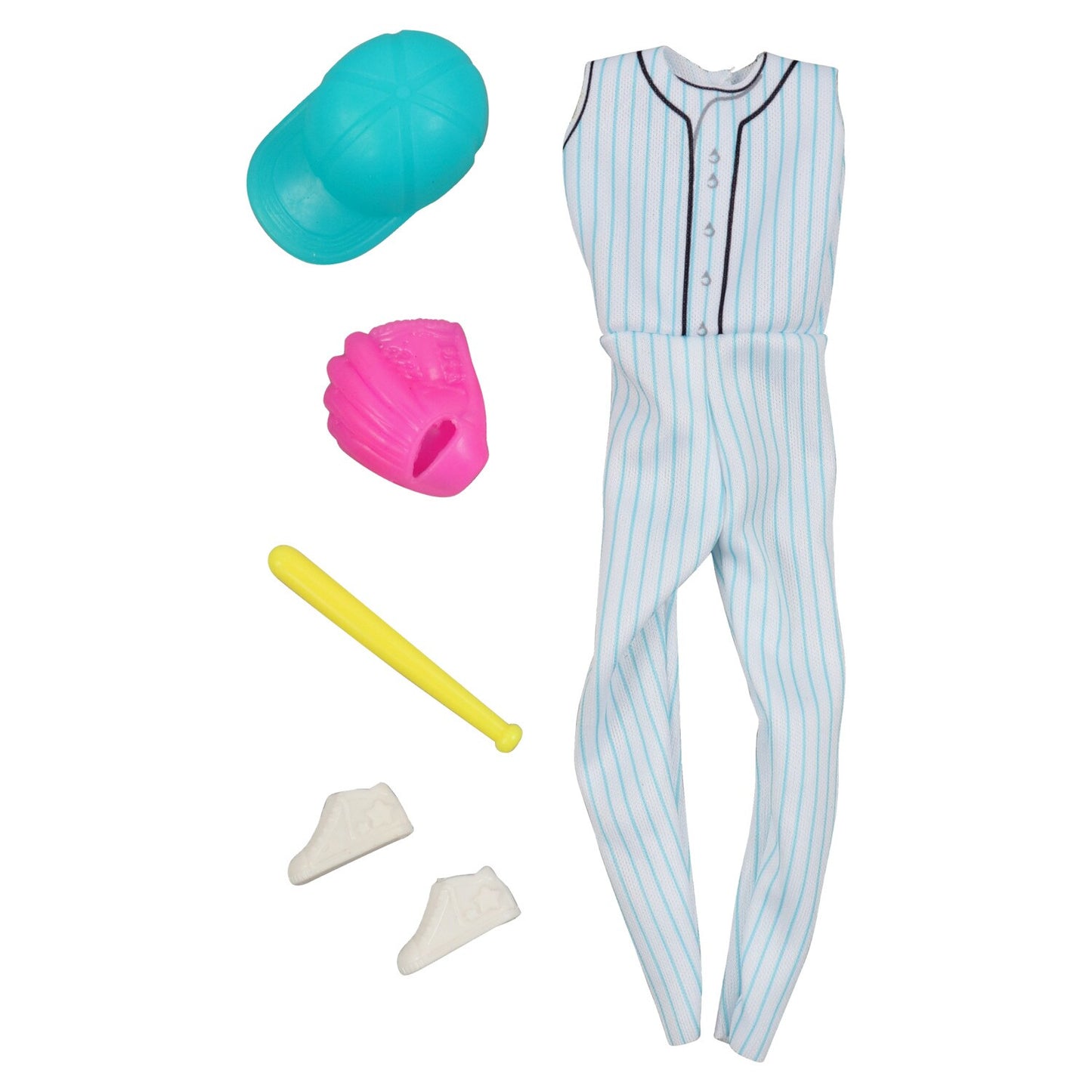 Fashion Doll Summer Sports Themed Clothes and Accessory Sets, 11-in. (Pack 36)