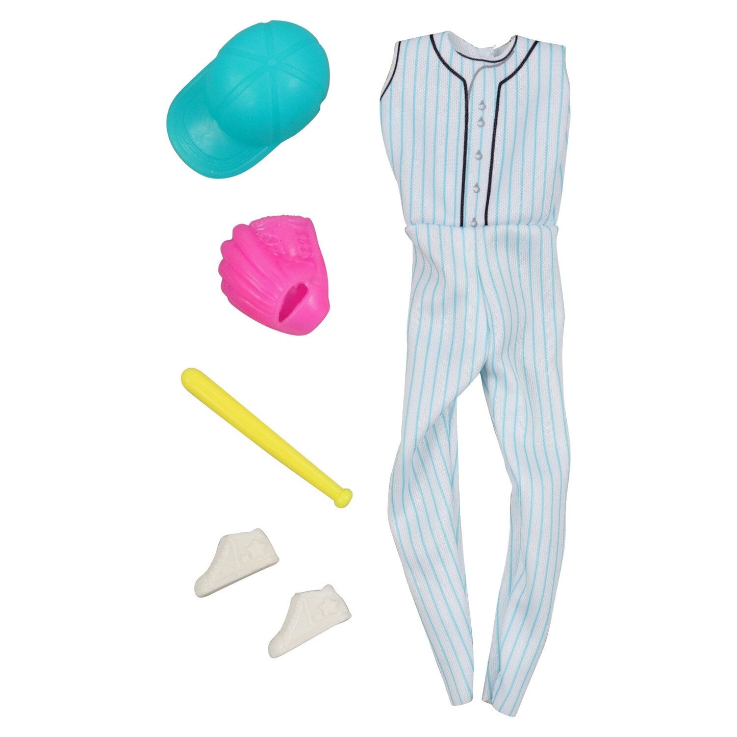 Fashion Doll Summer Sports Themed Clothes and Accessory Sets, 11-in. (Pack 36)