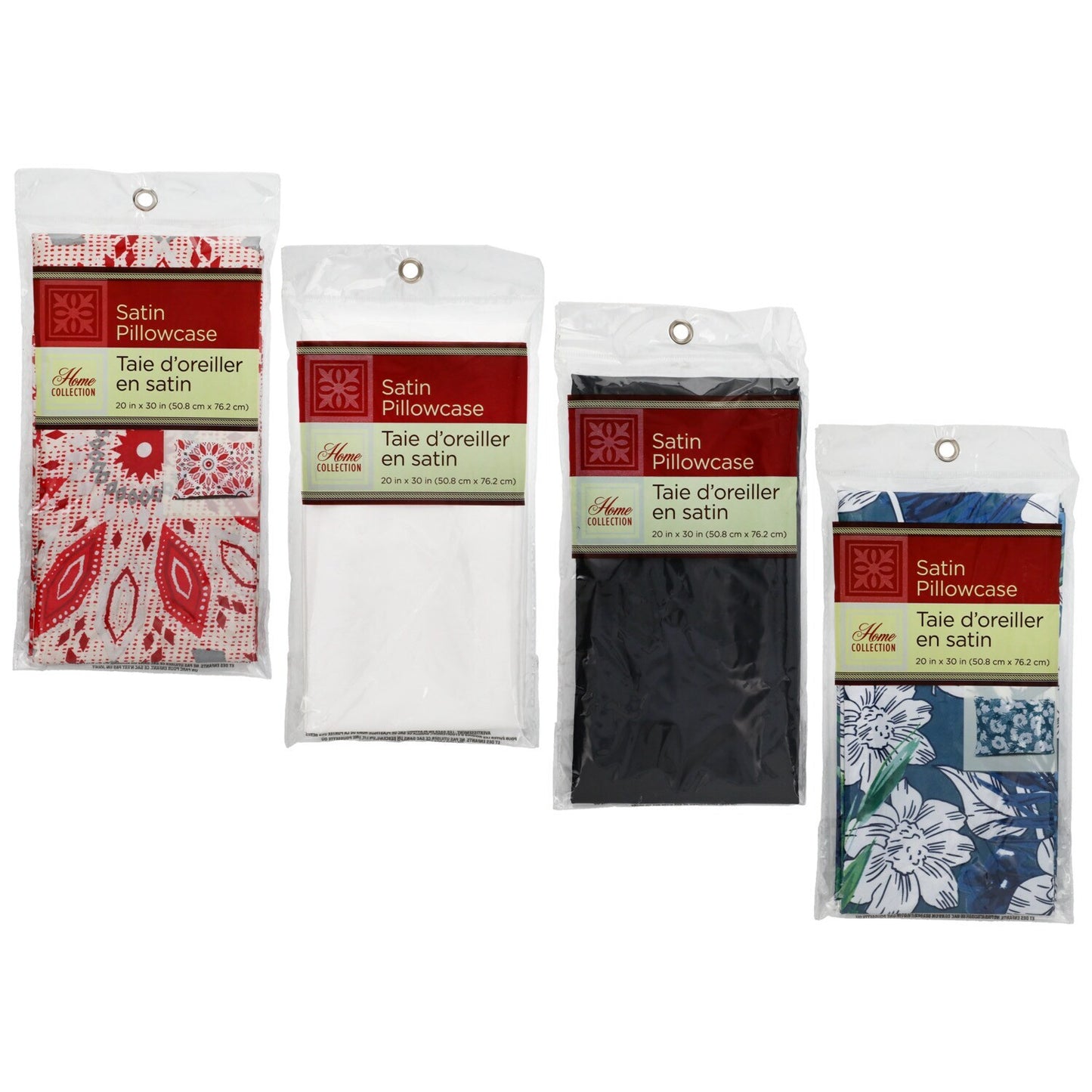 Home Collection Satin Pillow Cases, 20x30 in. (Pack of 24)