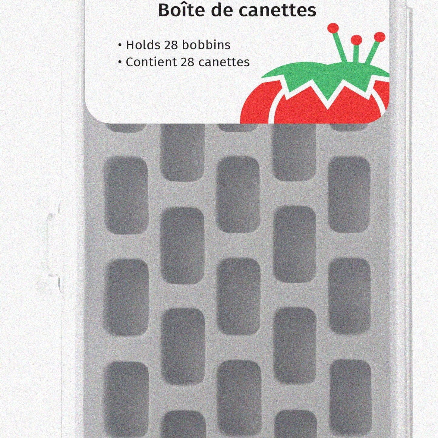 28 Bobbin Box Clear Plastic Storage Container