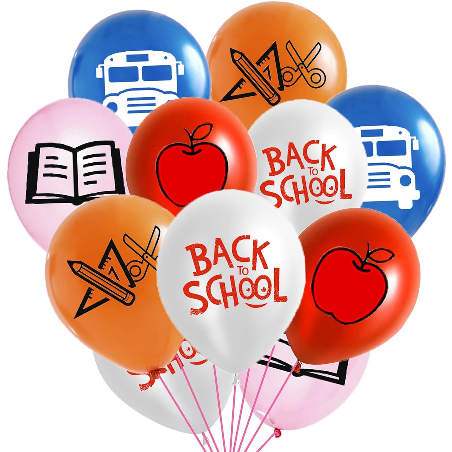 50PCS Back to School Party Balloons for Events