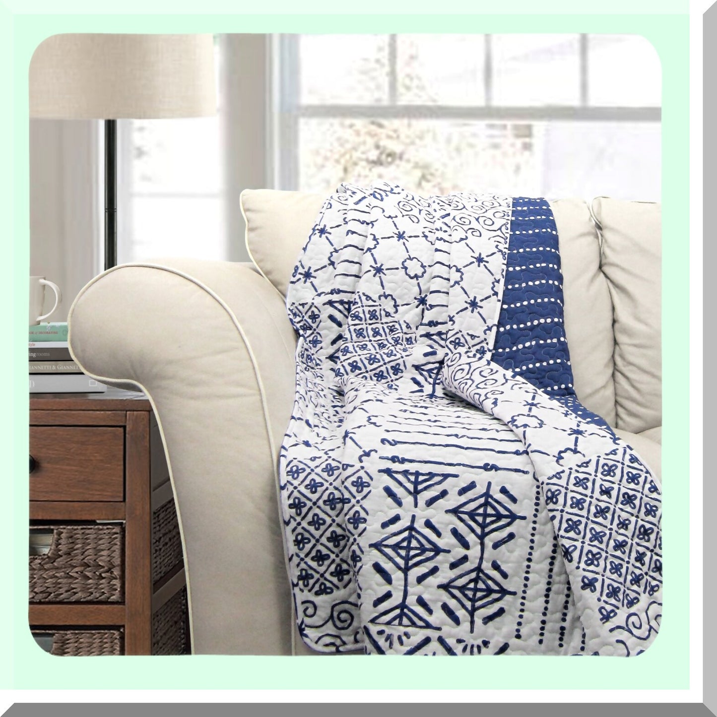 CozyBlue 50x60 Plush Throw Blanket