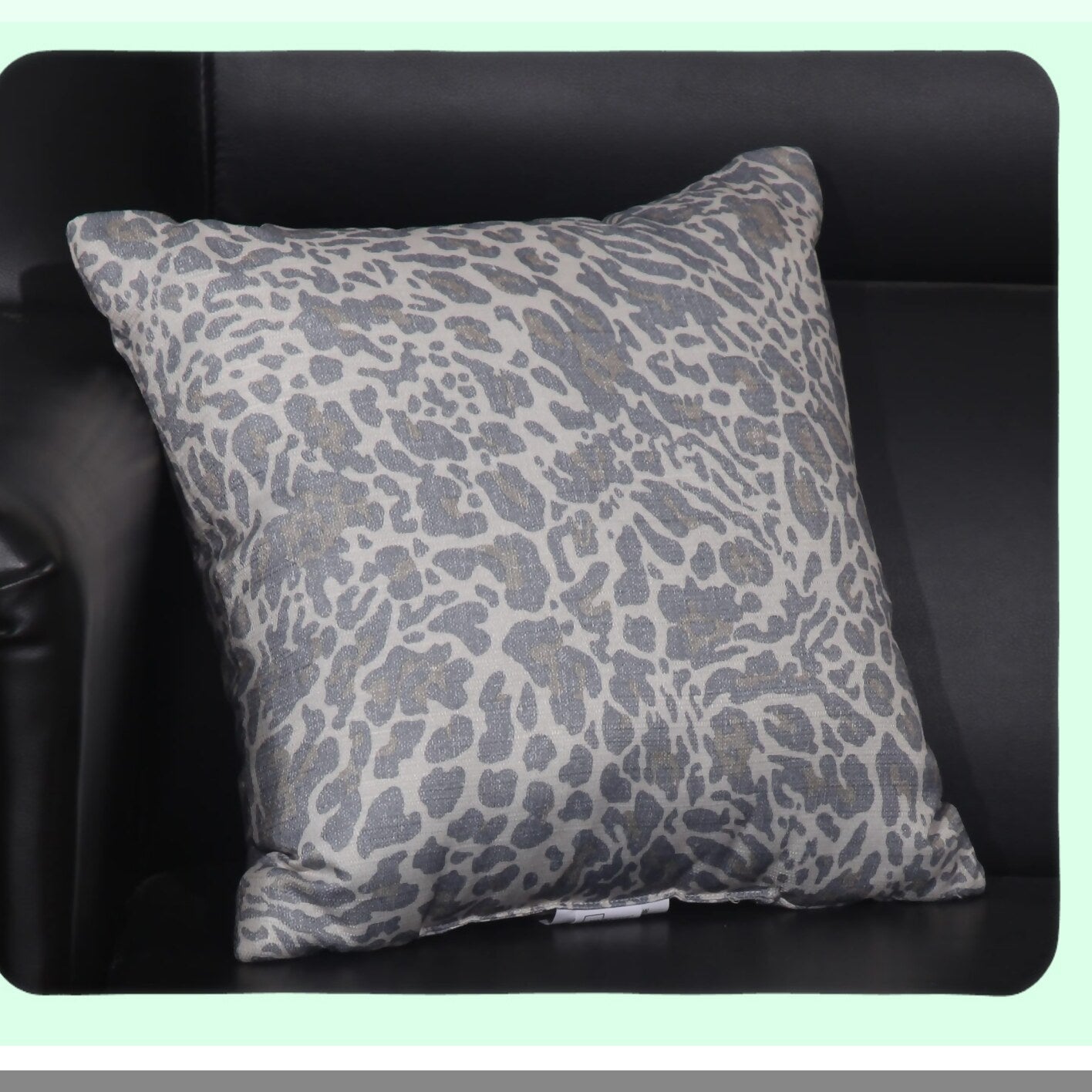 GreyPrint Pillow - 16x16 inches, 7 Pound - Soft and Stylish Decorative Cushion for Home, Office, or Dorm - High-Quality Printing Technology for Vibrant Colors and Long-Lasting Design