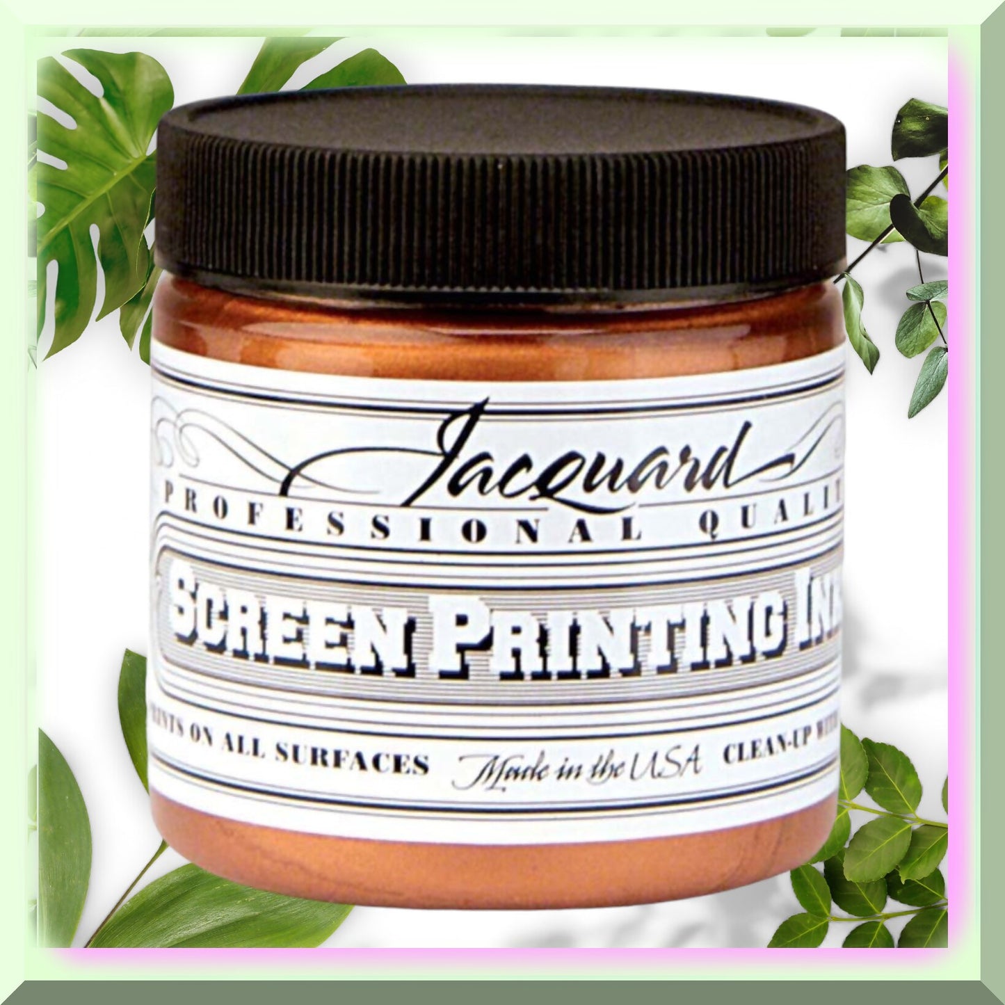 Copper Water-Soluble Screen Print Ink 4oz