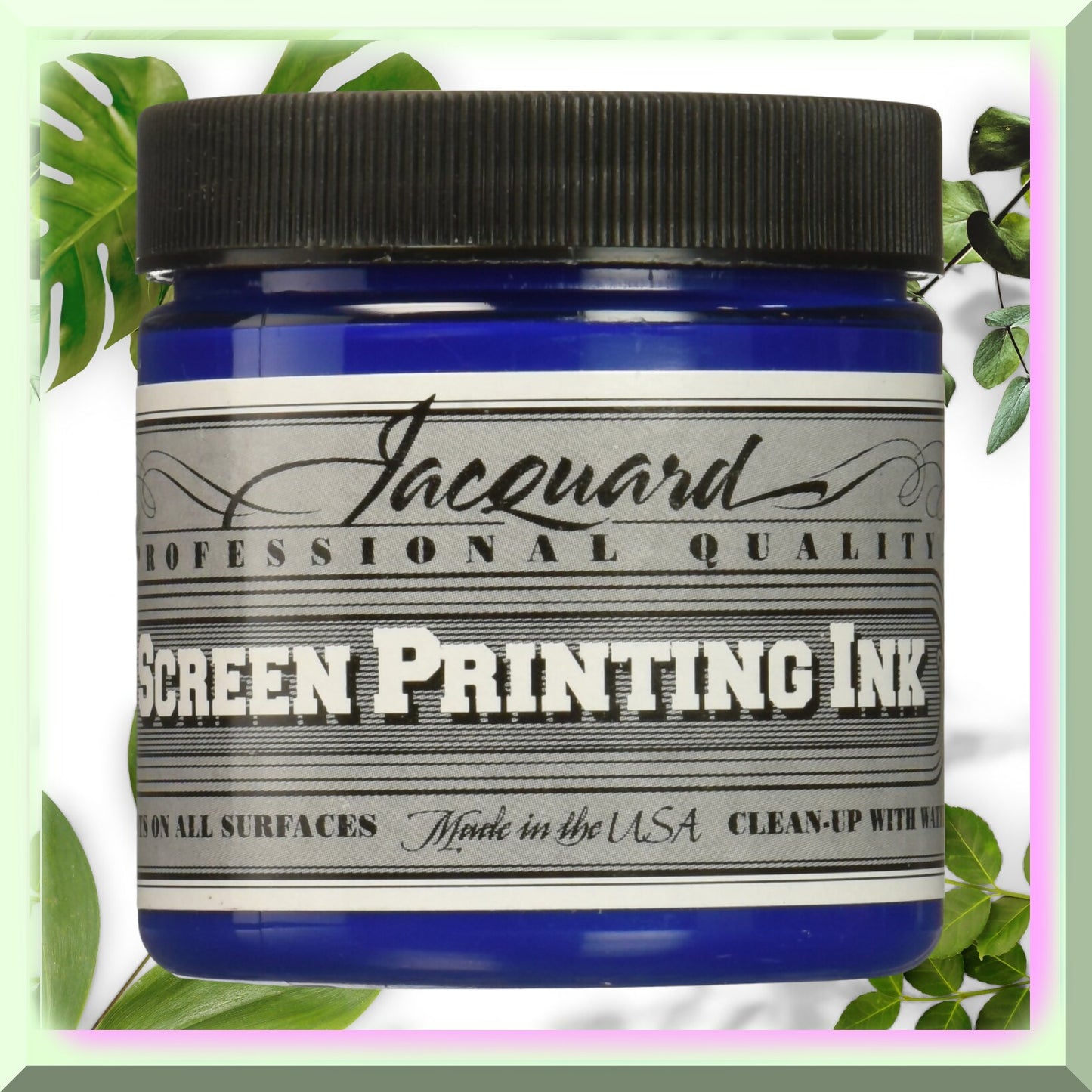 Water-Based Screen Printing Ink 4oz Process Cyan