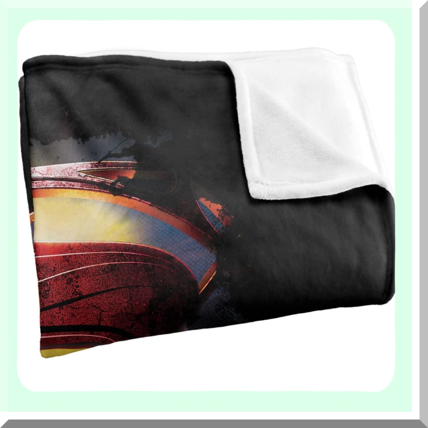 Superman Man of Steel Silky Touch Super Soft Throw Blanket 36" x 58"